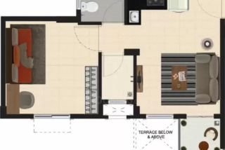 Address One 1 BHK Floor Plans